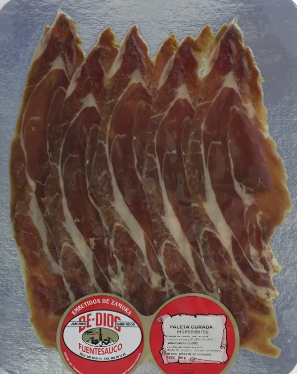 Paleta curada de bodega loncheada