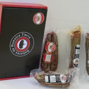 lomo, chorizo, salchichón y longaniza ibéricos